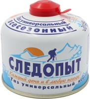 Газ для порт. плит «СЛЕДОПЫТ», метал. баллон, 230 г,  резьб.,(всесезонный)/24Россия