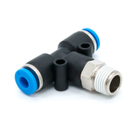 Фитинг цанговый ARMA T-образный 04-1/8"M-04 мм