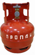 Баллон бытовой 5 л. (с ВБК-2) НЗГА