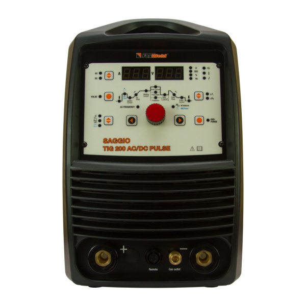 Аппарат аргонодуговой сварки SAGGIO TIG 200 AC/DC Pulse (пр-во FoxWeld/КНР)