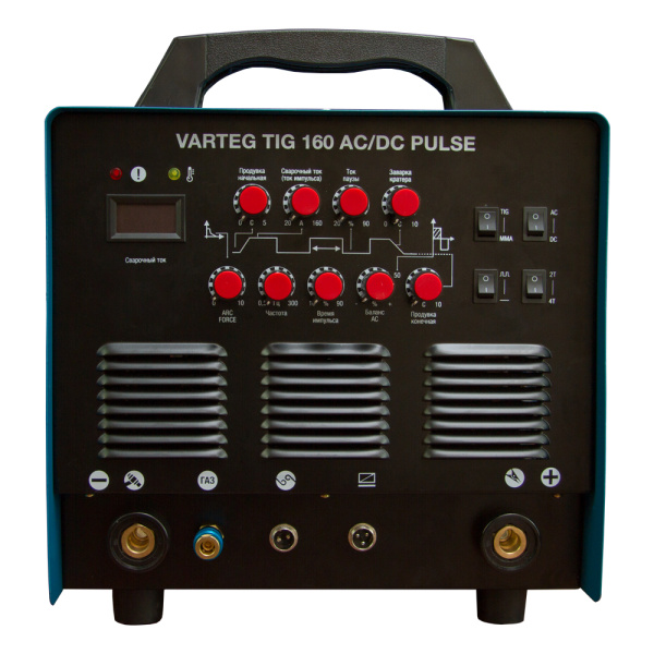 Аппарат аргонодуговой сварки VARTEG TIG 160 AC/DC PULSE